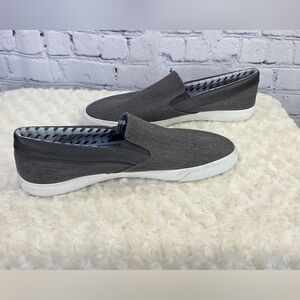 Ben Sherman Gray Loafers with Canvas Upper